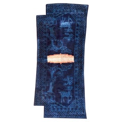 Couverture chinoise ancienne pour chevaux