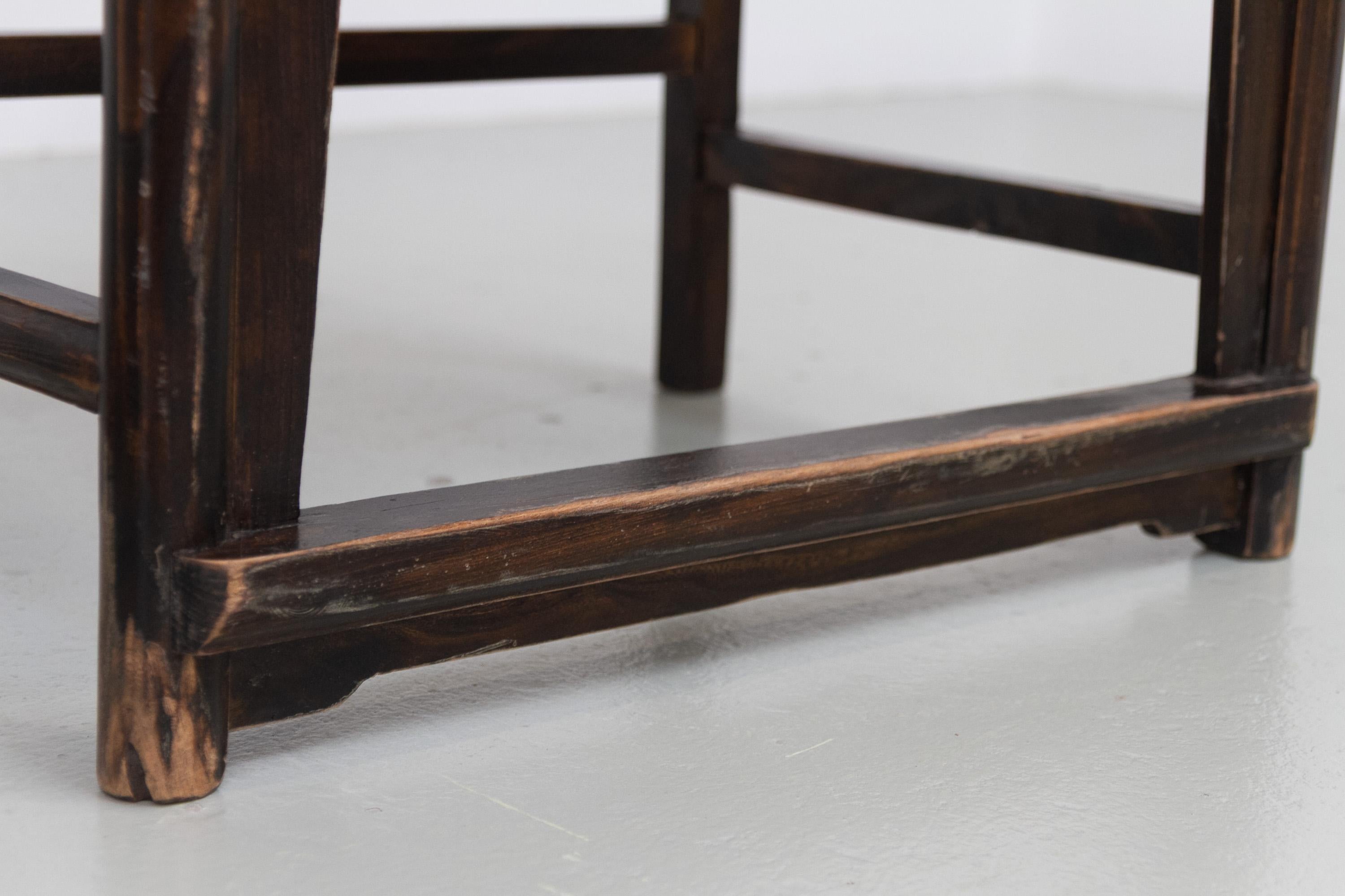 Antique Chinese Horseshoe Armchairs, 1890s. Set of 2. For Sale 2