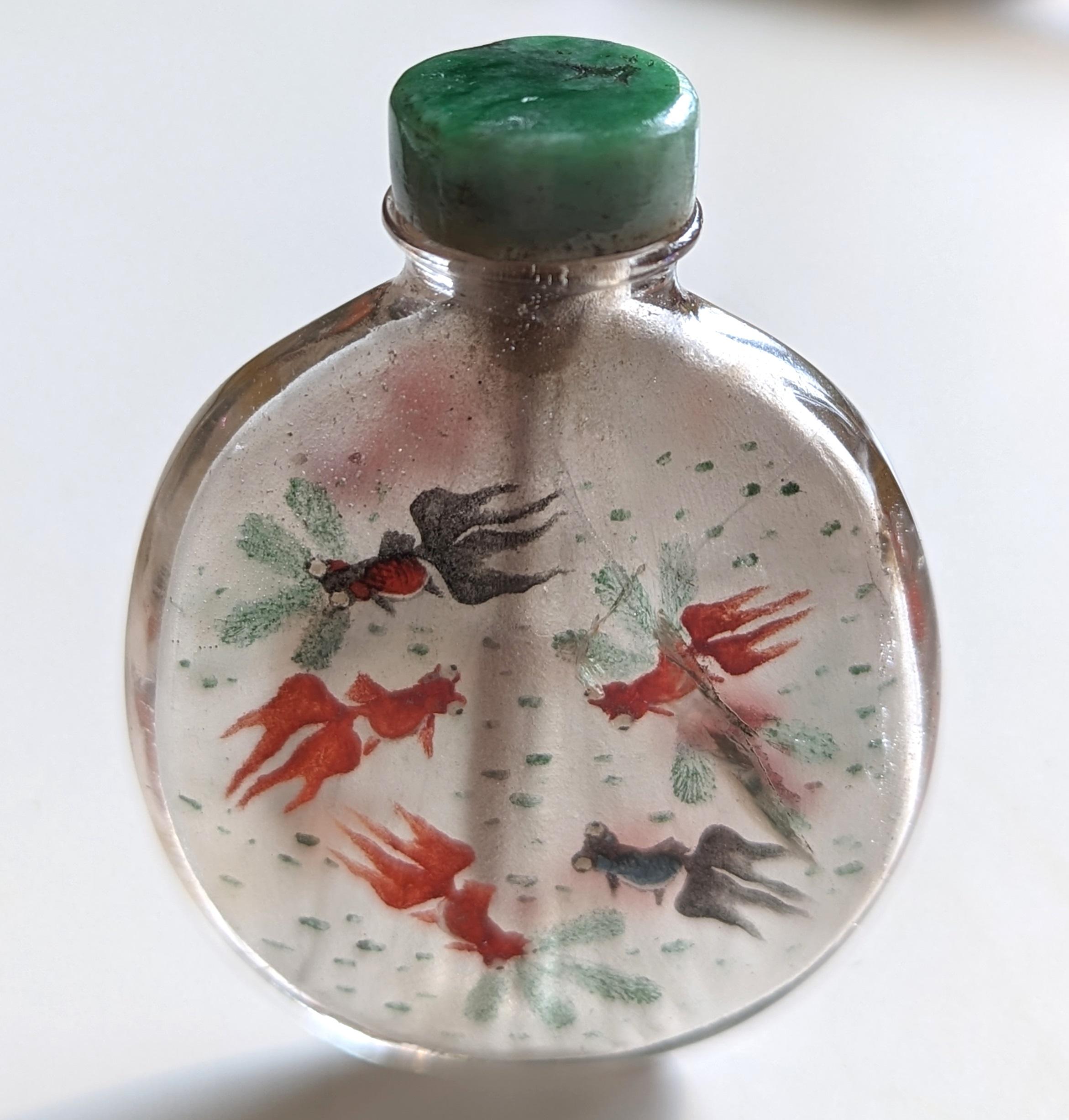 snuff bottles with spoon