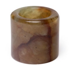 Antique Chinese Jade Archer's Ring, 19th Century