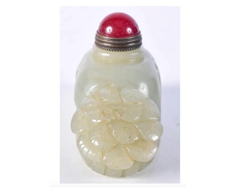 Antique Chinese Jade Snuff Bottle In Good Condition In New York, NY
