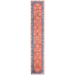 Tapis de couloir Kansu chinois W. du 19ème siècle