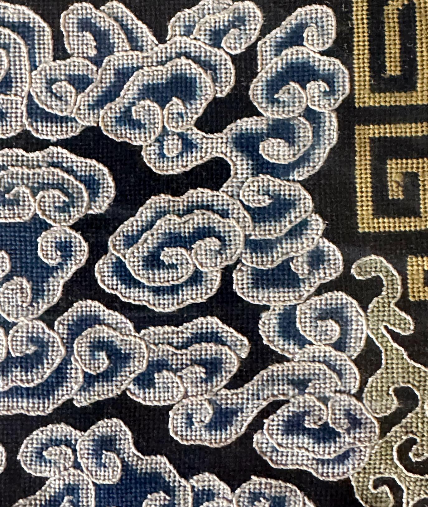 Antique Chinese Kesi Fourth Rank Badges Qing Dynasty For Sale 5