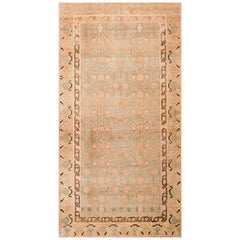 Vintage Early 20th Century Central Asian Chinese Khotan Carpet (5'6" x 10'6" -168 x 320)