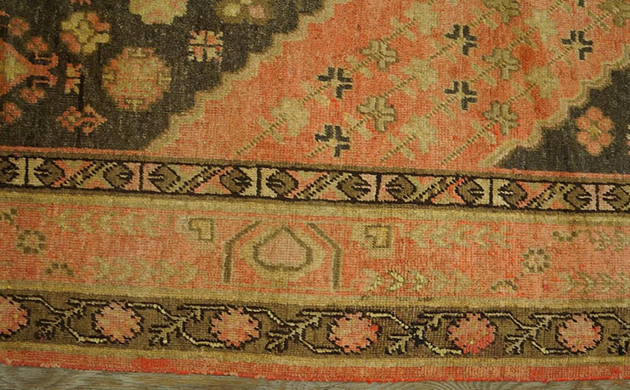 Wool Early 20th Century Central Asian Khotan Carpet ( 5'6