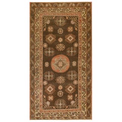 Early 20th Century Central Asian Chinese Khotan Carpet (5'8" x 11'4"-173 x 345)