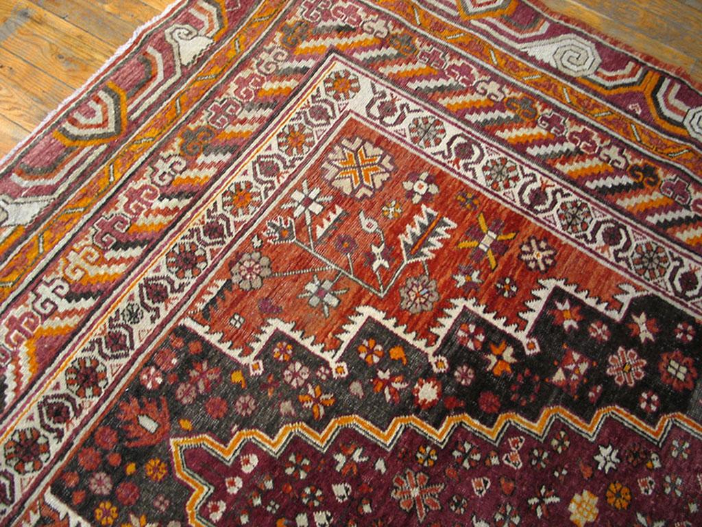Early 20th Century Central Asian Khotan Carpet ( 7' x 13'4