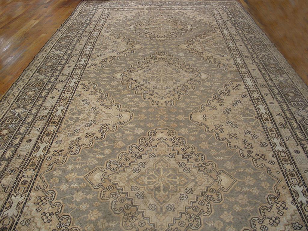 Chinois Tapis Khotan d'Asie centrale du début du 20ème siècle ( 8'6