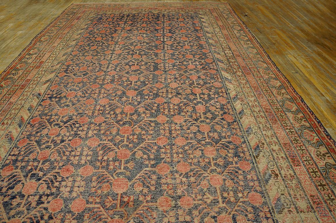 Early 20th Century Central Asian Khotan Carpet ( 9' x 17' 6