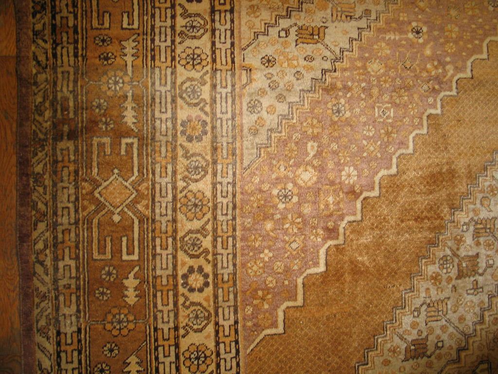 Zentralasiatischer Khotan-Teppich aus den 1930er Jahren ( 9'2