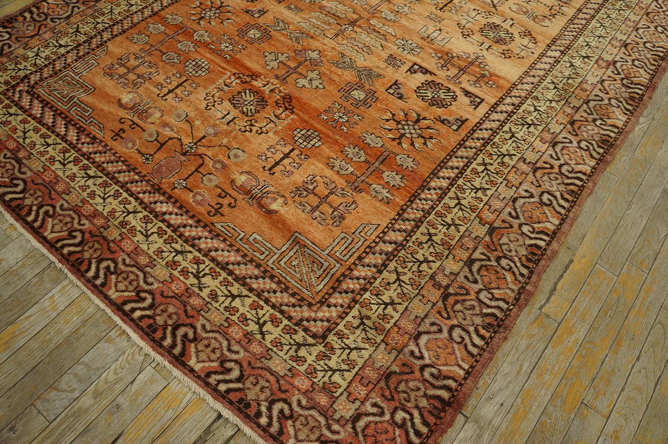 Antique Chinese Khotan Rug For Sale 10