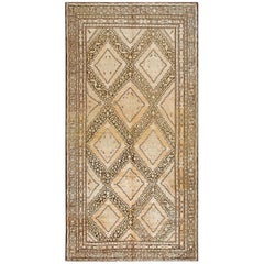 Zentralasiatischer Khotan-Teppich aus den 1930er Jahren ( 8'6 Zoll x 17'3 Zoll - 259 x 525 cm)