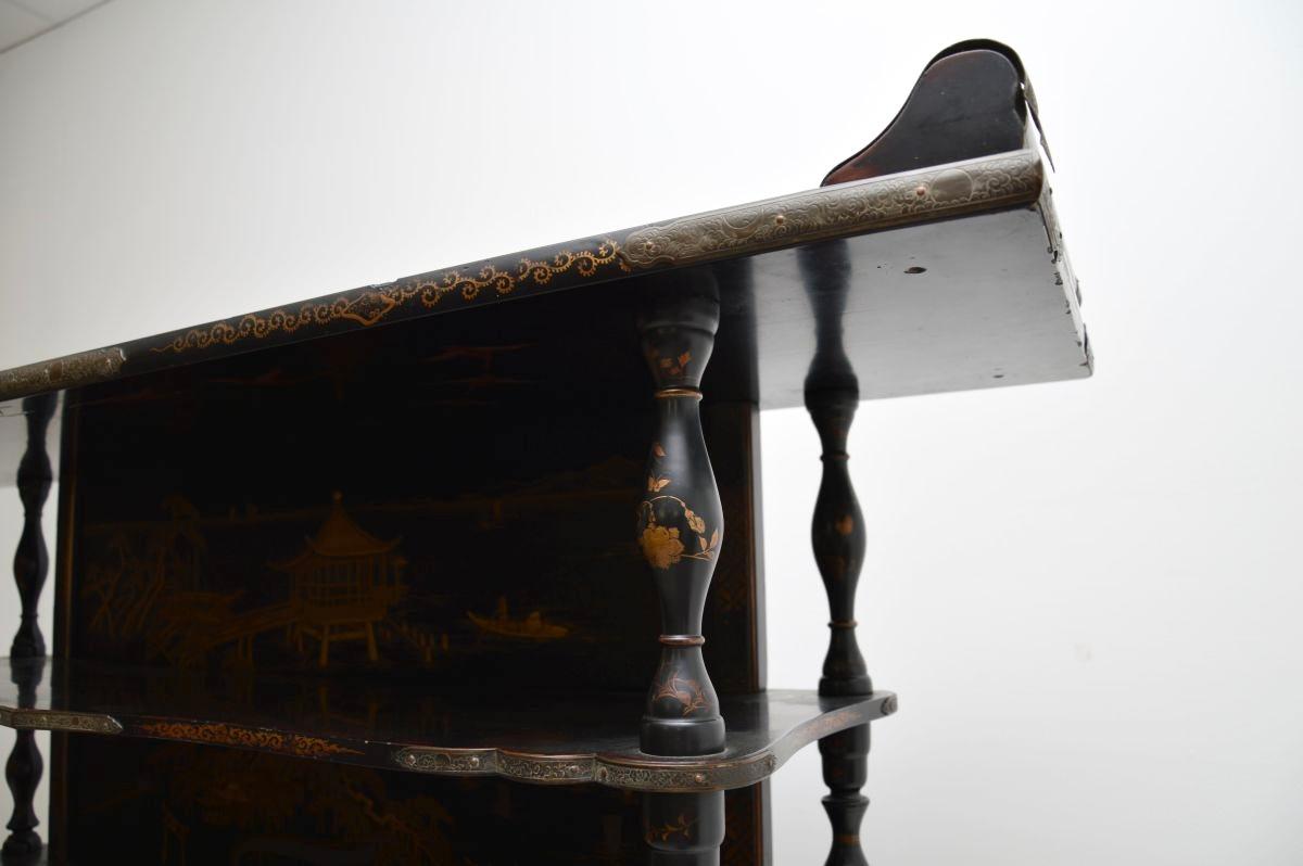 Ancienne armoire chinoise laquée 3