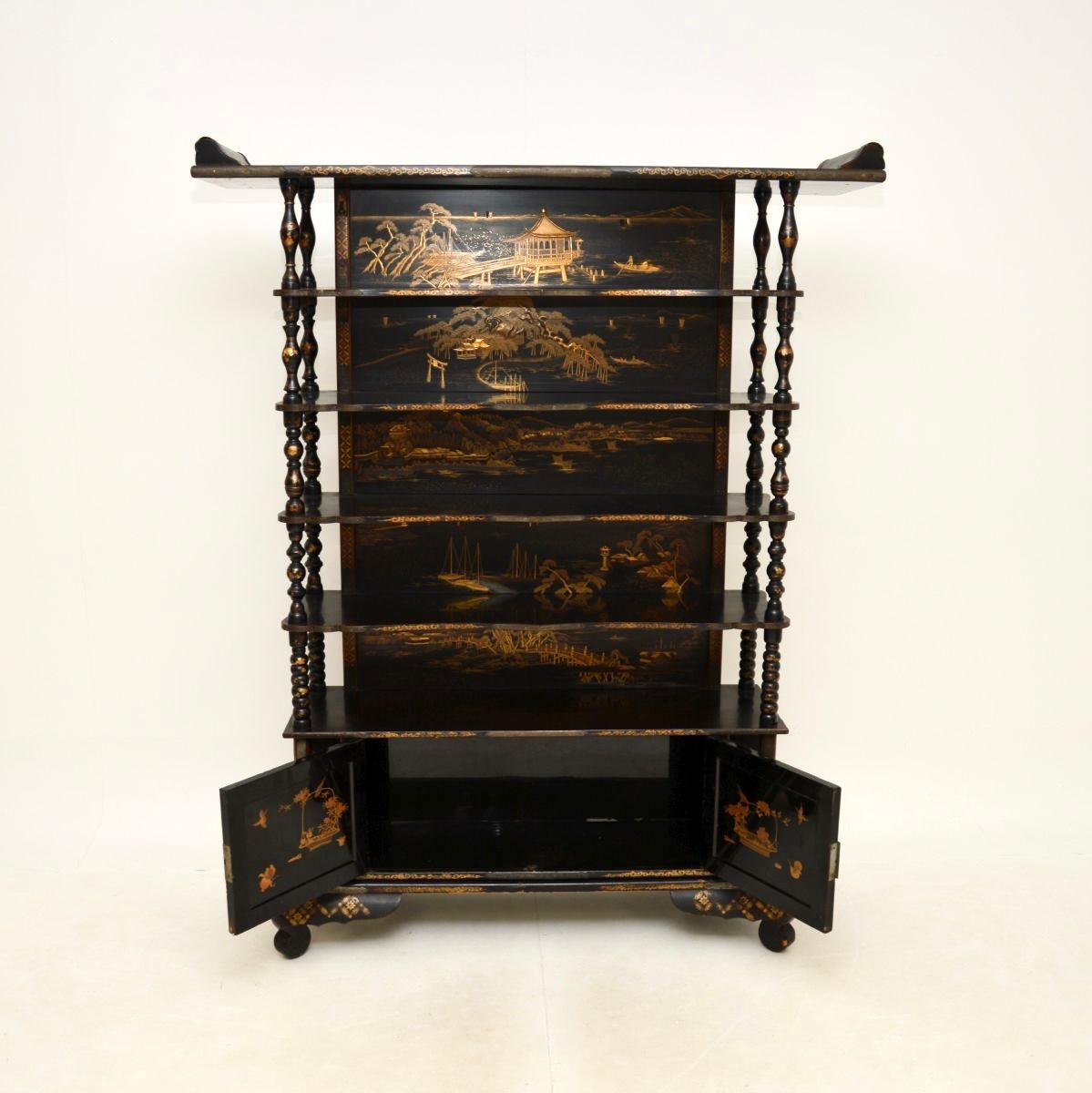 Chinoiseries Ancienne armoire chinoise laquée