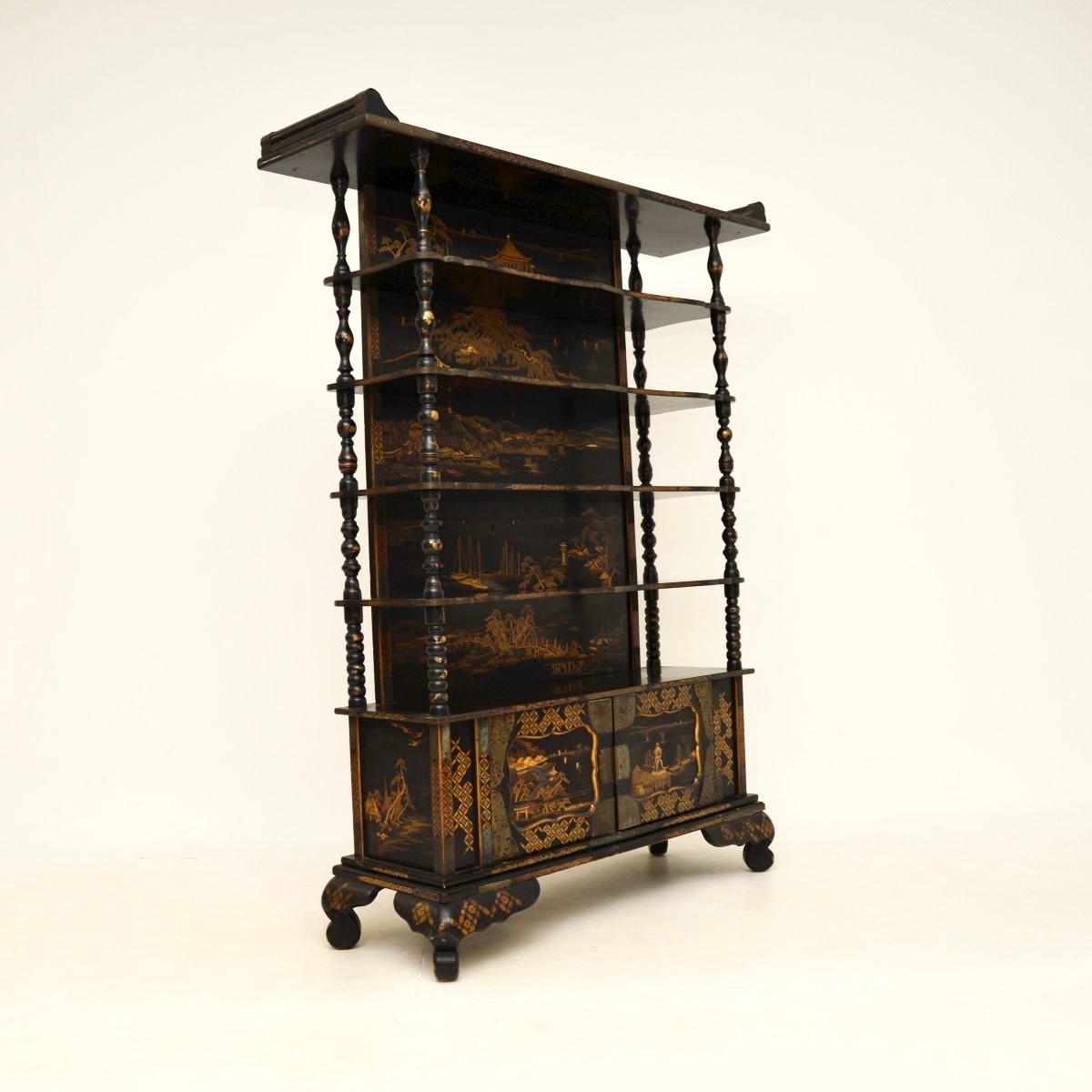 Chinois Ancienne armoire chinoise laquée