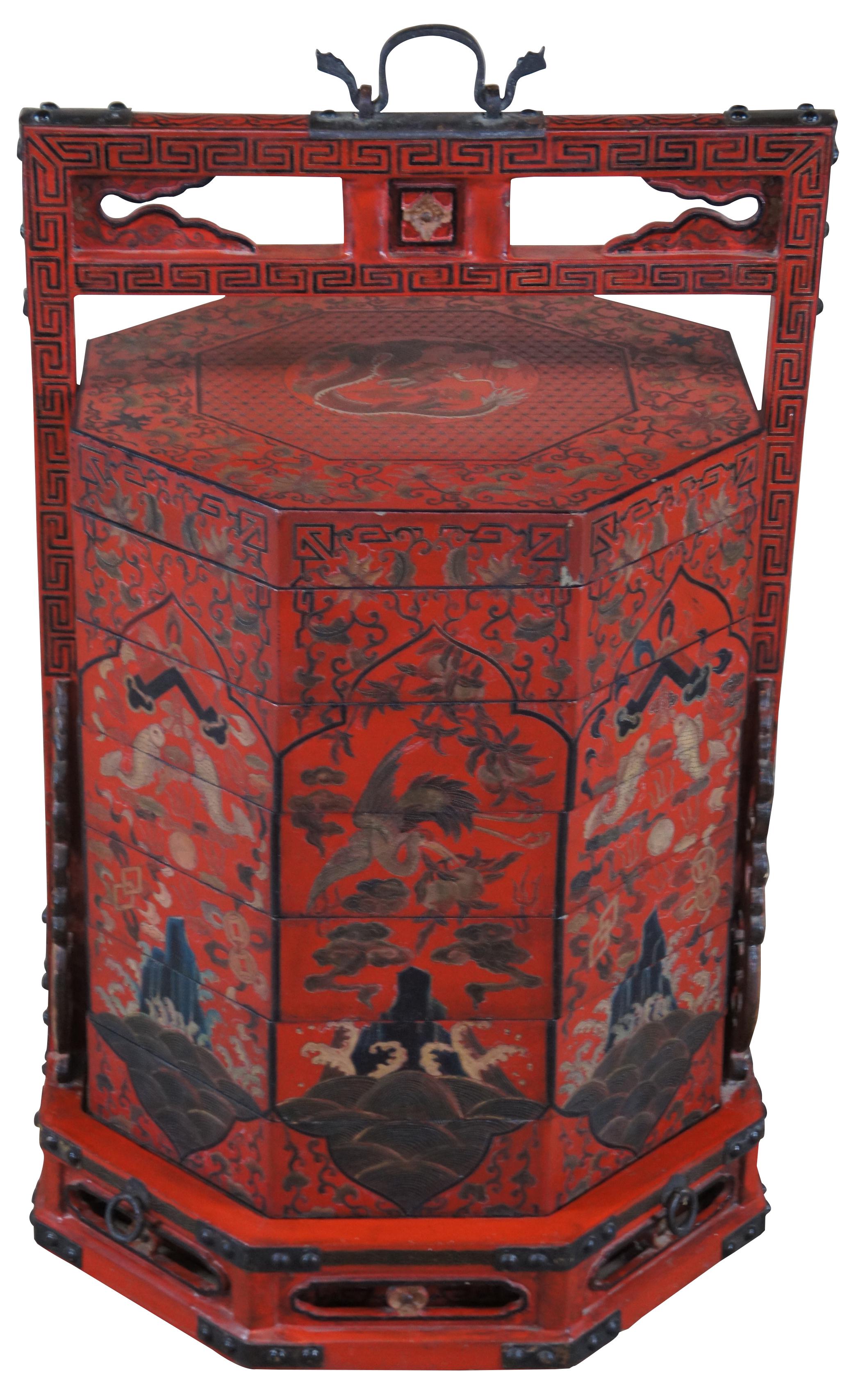 chinese wedding box antique