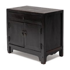 Antique Chinese Lacquered Offering Chest, 19th Century