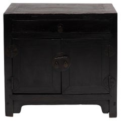 Antique Chinese Lacquered Offering Chest, 19th Century