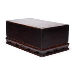 Ancienne boîte empilable chinoise laquée, début du 20e siècle