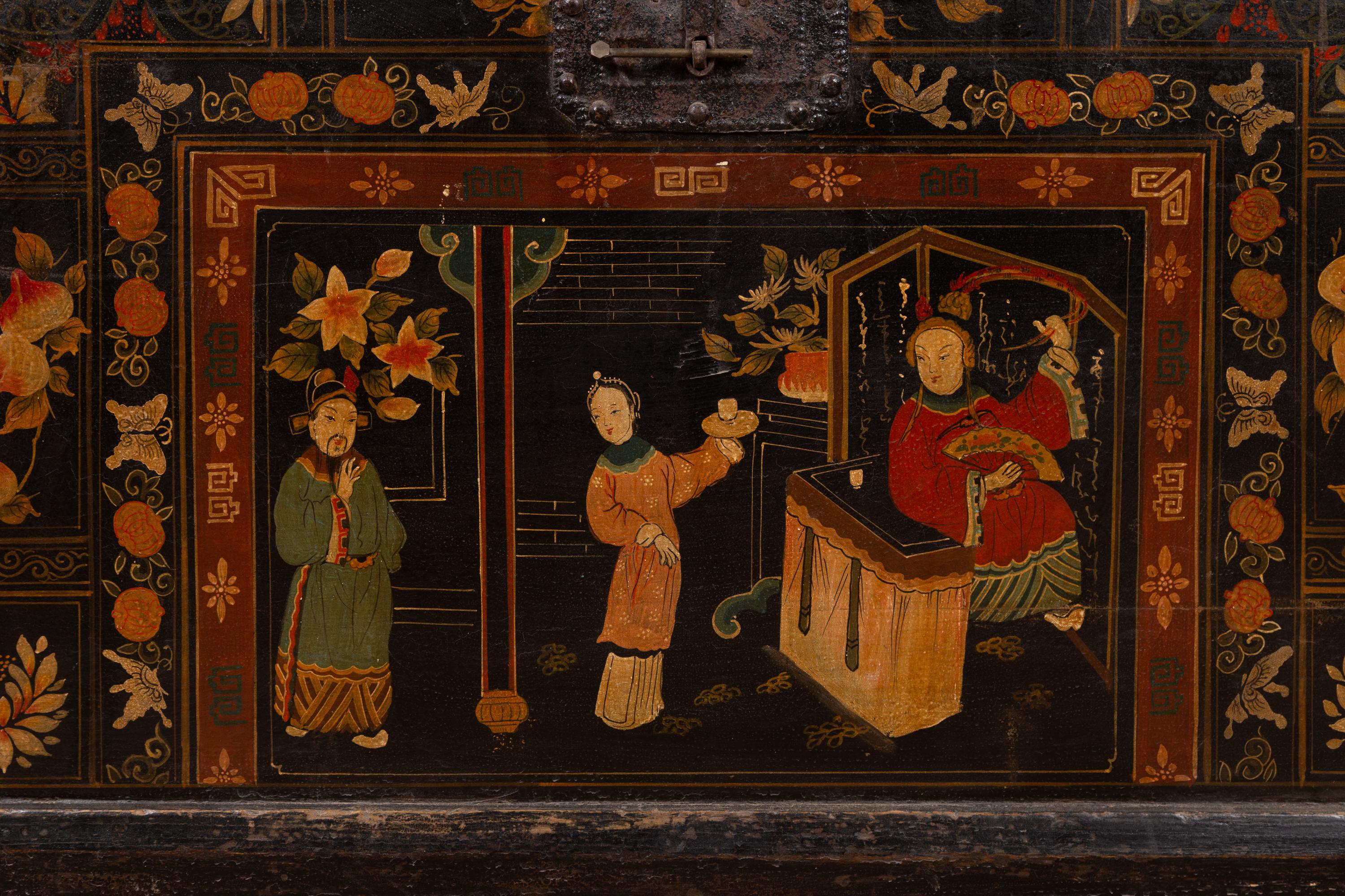 chinoiserie trunk