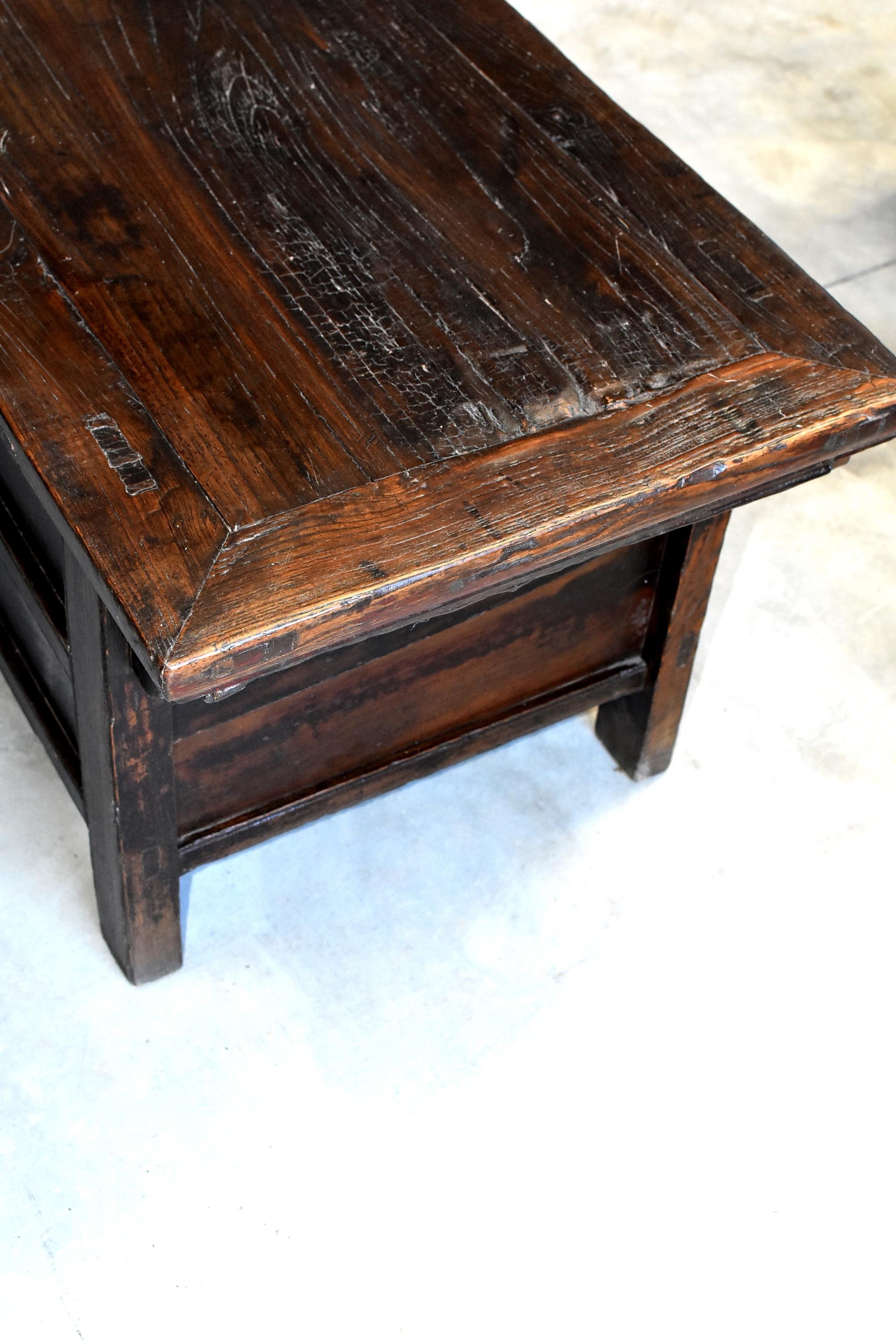 Antique Chinese Low Country Table 12