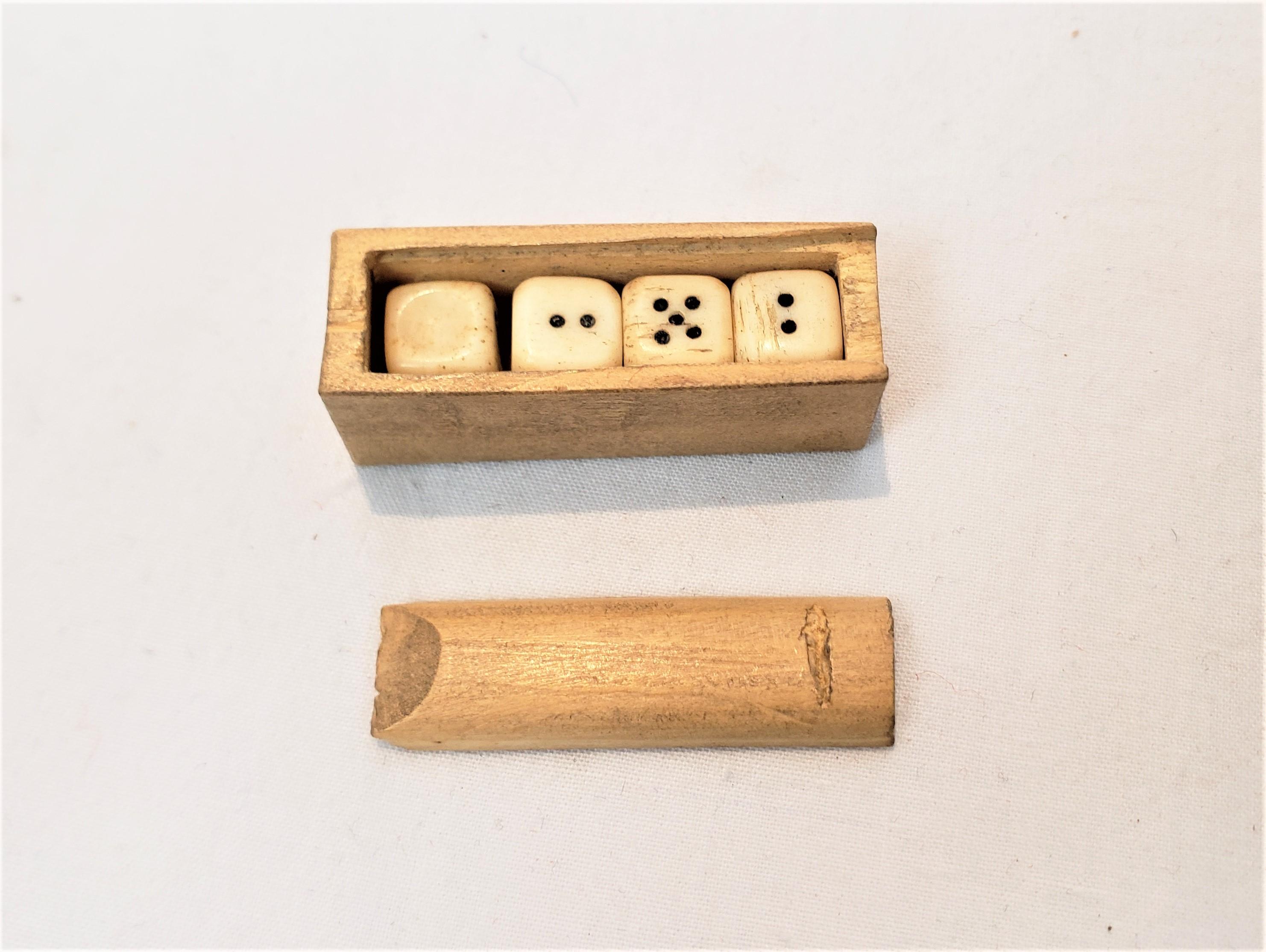 Antique Chinese Mahjong Game Set in Fitted Locking Leather Case with Key For Sale 3