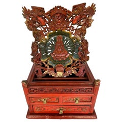 Antique Chinese Make-Up Box