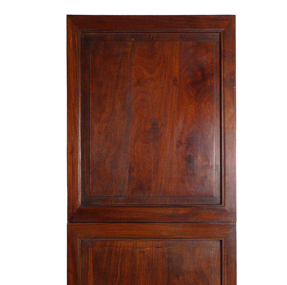 Antique Chinese Massive Carved Camphor Wood Compound Cabinet, Wardrobe For Sale 9