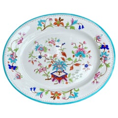 Plat à viande chinois ancien pour le marché anglais