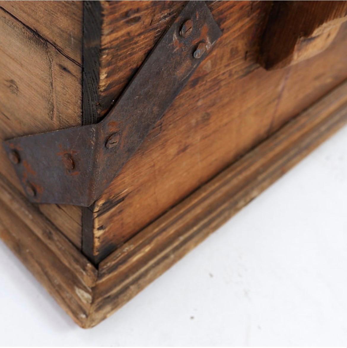 Antique Chinese Merchants Travel Chest For Sale 4