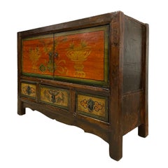 Antique Chinese Mongolia Cabinet/Buffet Table, Sideboard