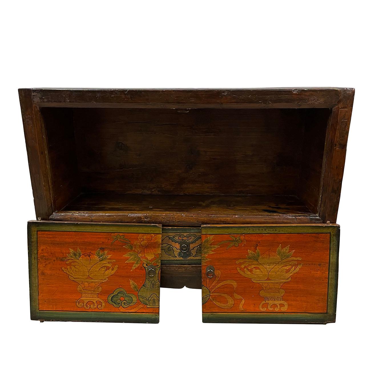 Chinese Export Antique Chinese Mongolia Cabinet/Buffet Table, Sideboard