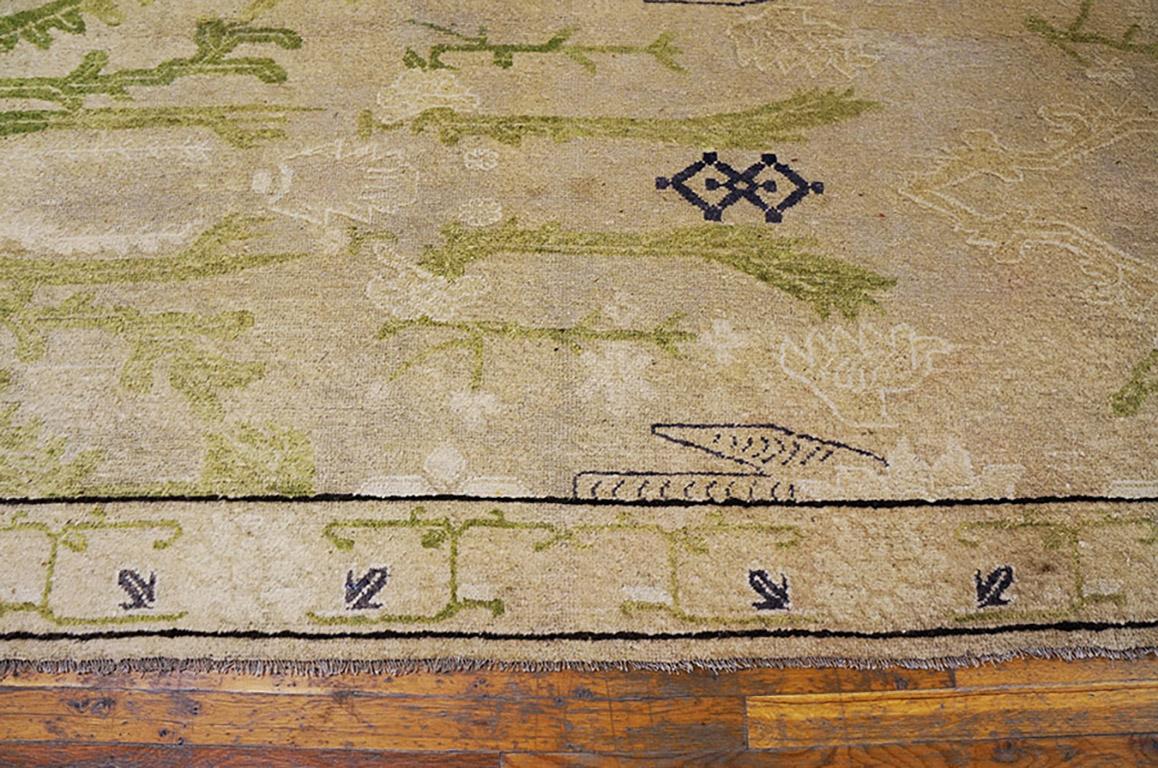 Wool Antique Chinese, Mongolian Rug For Sale