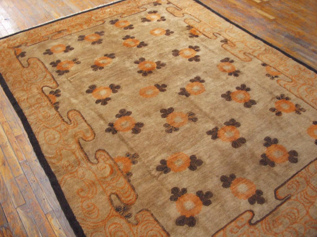 Chinois Tapis mongol chinois N. du 19ème siècle en vente