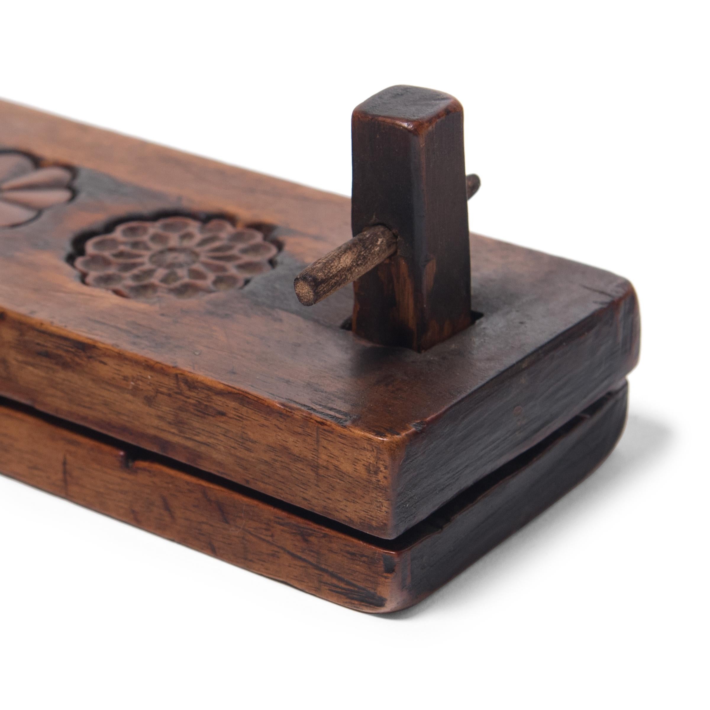 Qing Antique Chinese Mooncake Press, circa 1850