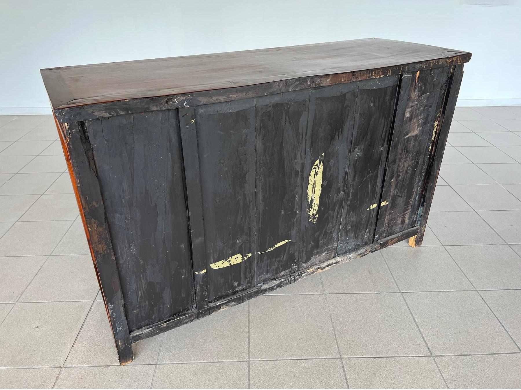 Antique Chinese Multi-Drawer Sideboard Buffet en venta 5