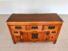 Antique Chinese Multi-Drawer Sideboard Buffet