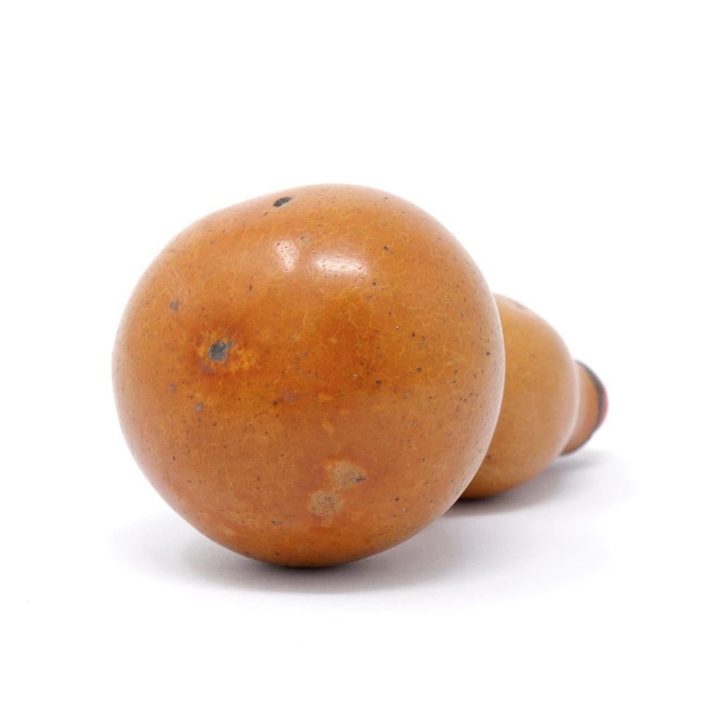 19th Century Antique Chinese Natural Double Gourd Snuff Bottle For Sale