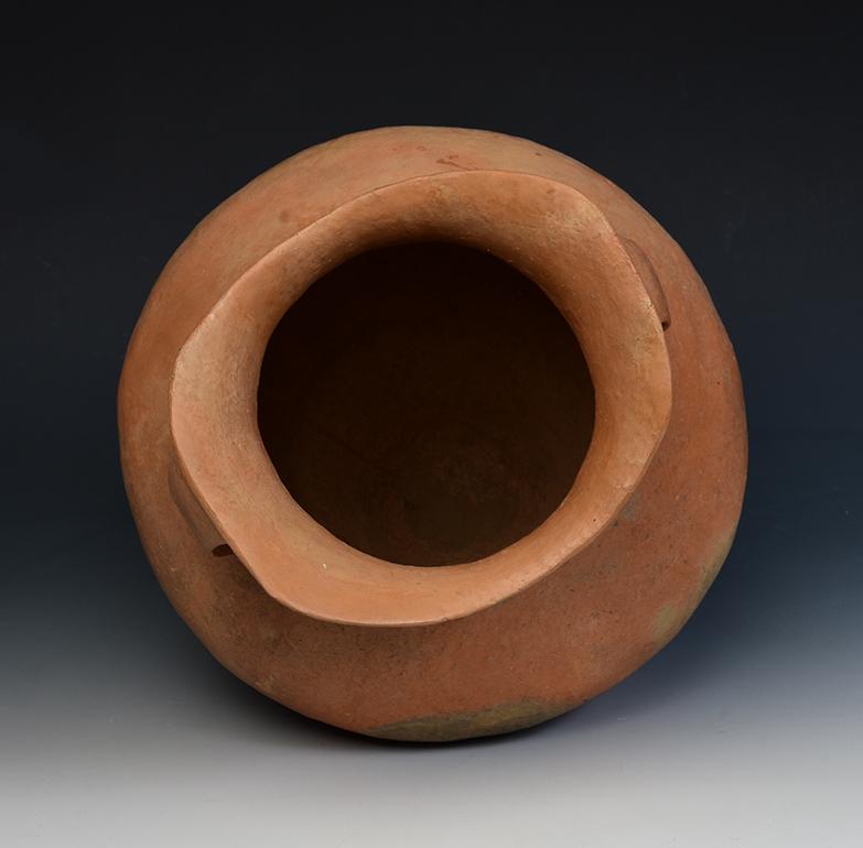 Ancienne jarre à amphore en poterie de la culture chinoise néolithique de Siwa en vente 7