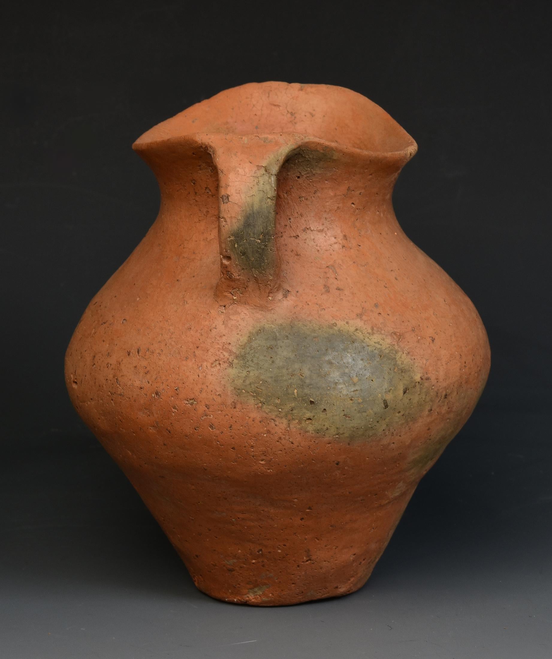 Ancienne poterie néolithique chinoise d'amphore de la culture Siwa en poterie Bon état - En vente à Sampantawong, TH