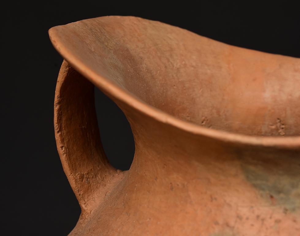 Ancienne jarre à amphore en poterie de la culture chinoise néolithique de Siwa en vente 3