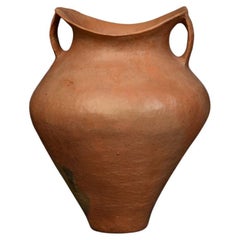Ancienne jarre à amphore en poterie de la culture chinoise néolithique de Siwa