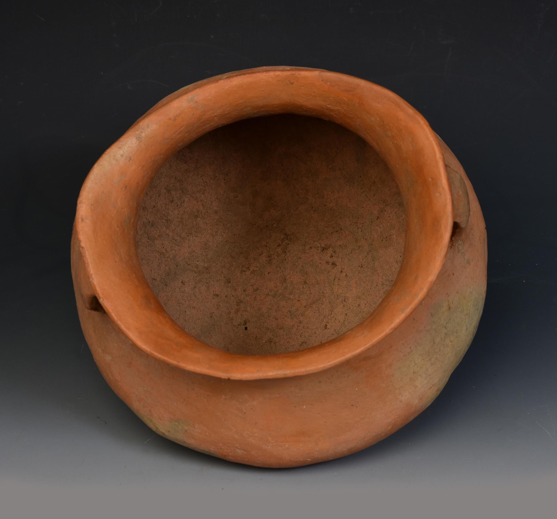 Ancienne poterie néolithique chinoise d'amphore de la culture Siwa en poterie en vente 4