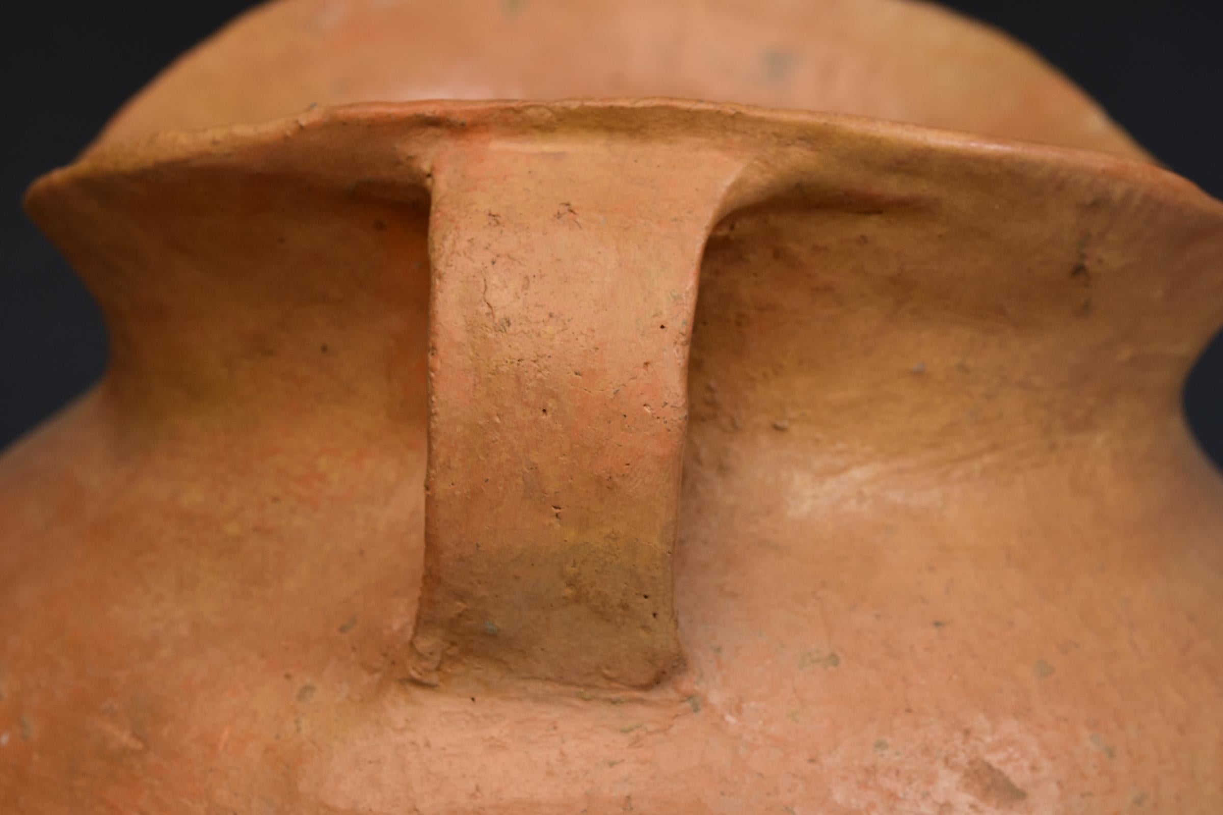 Antikes chinesisches neolithisches Amphorengefäß aus Siwa-Zuchtkeramik im Angebot 6