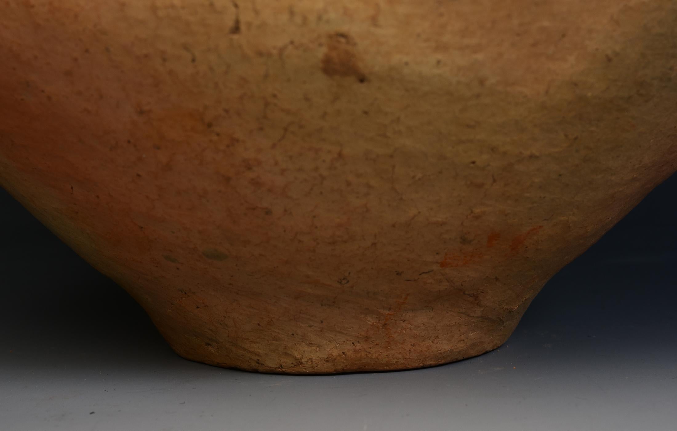 18th Century and Earlier Antique Chinese Neolithic Siwa Culture Pottery Amphora Jar For Sale