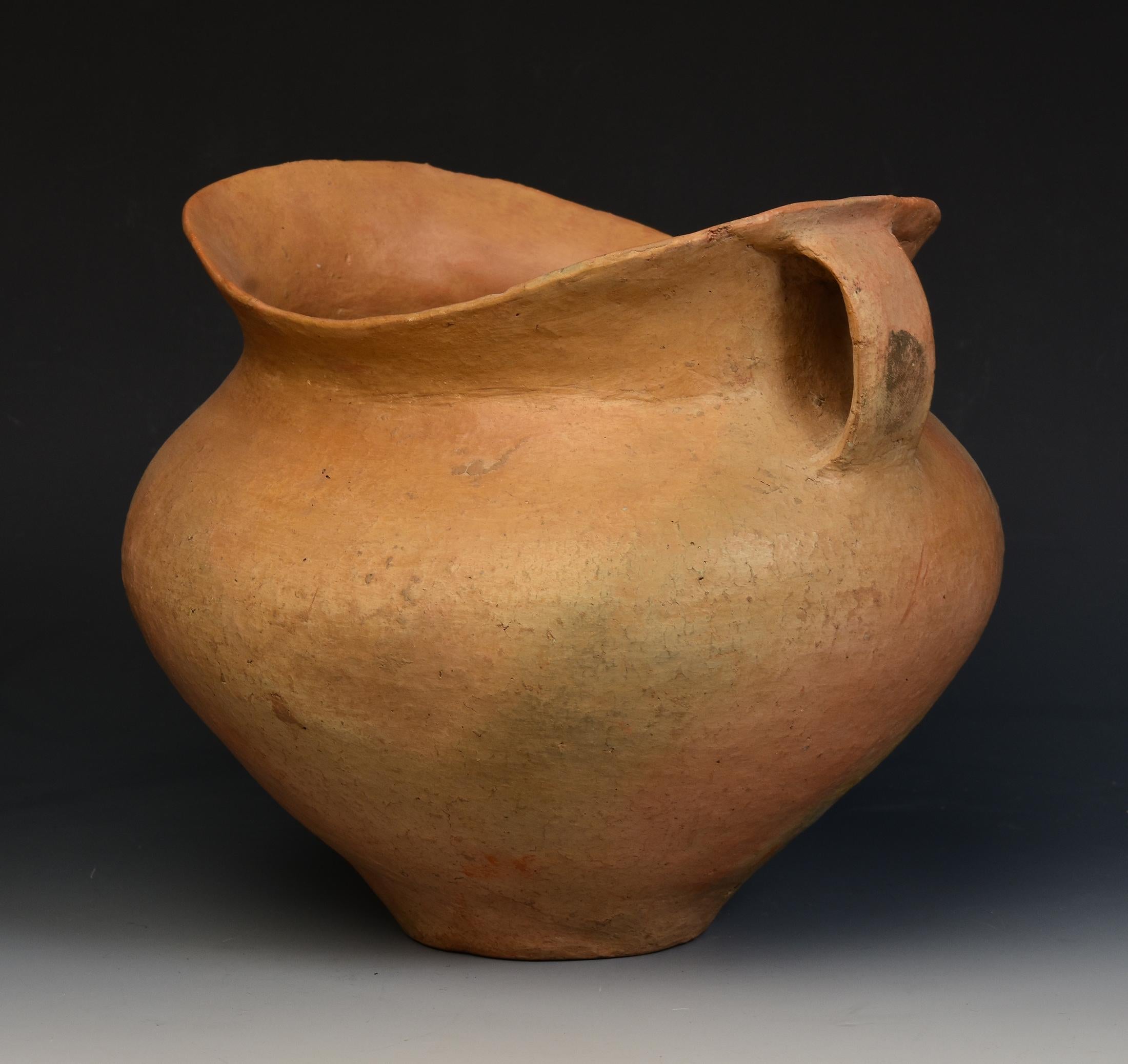 Ancienne poterie néolithique chinoise d'amphore de la culture Siwa en poterie en vente 1