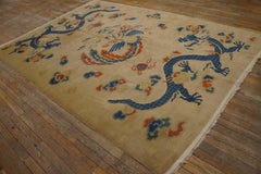 Tappeto nepalese vintage degli anni '80 ( 6' x 8'9" - 183 x 267 )