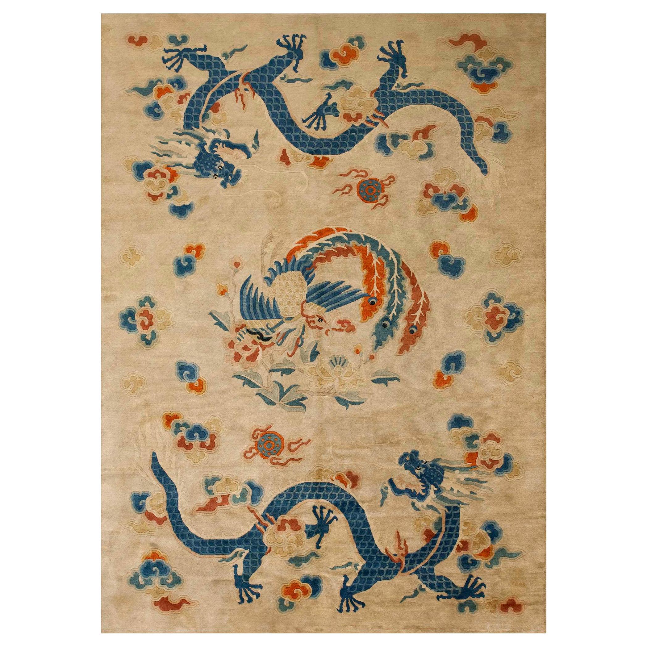 Vintage 1980s Nepalese Carpet ( 6' x 8'9" - 183 x 267 )