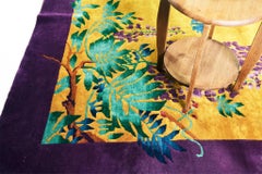 Antique Chinese Nichols Art Deco Rug