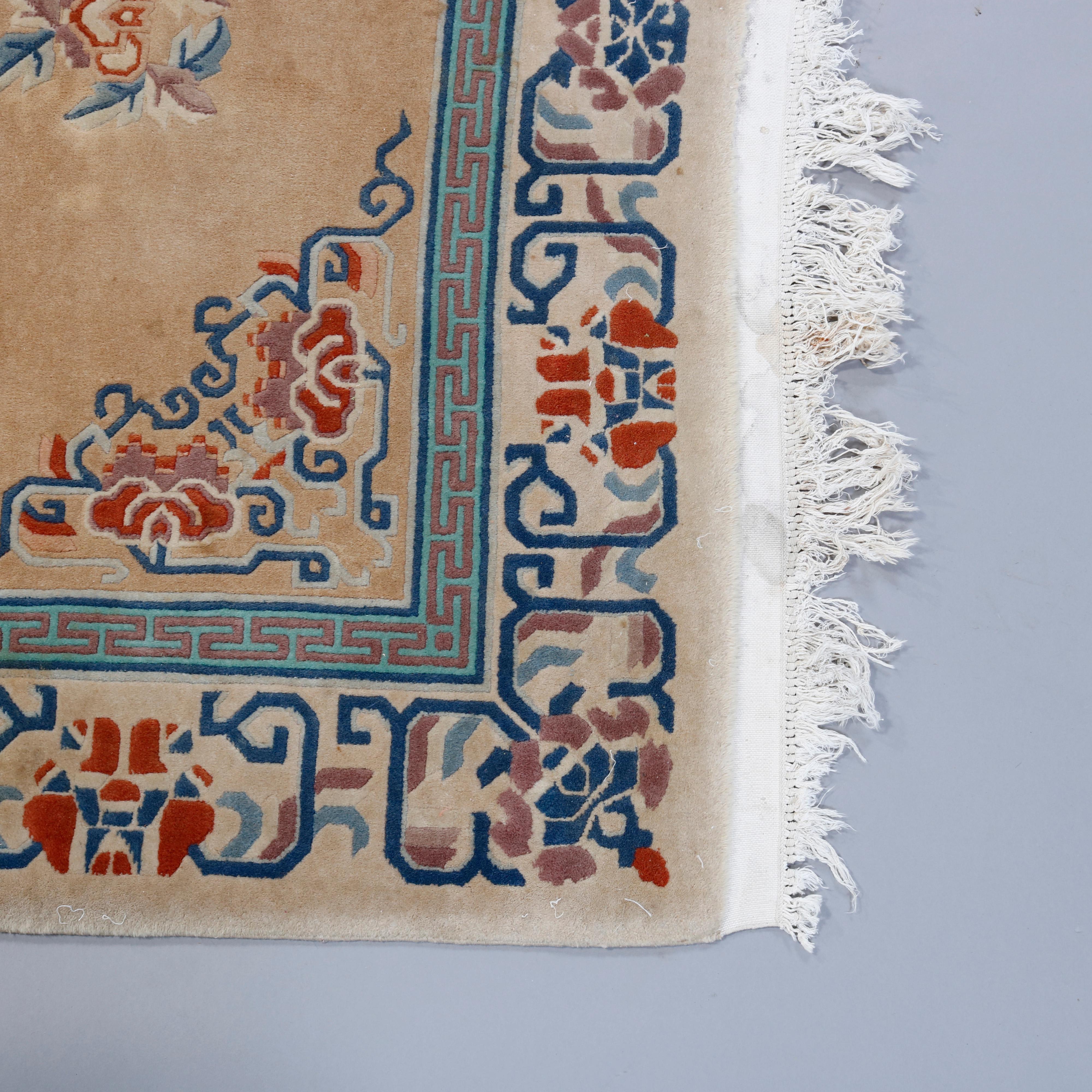 Antique Chinese Nichols Oriental Wool Rug, 20th Century 2